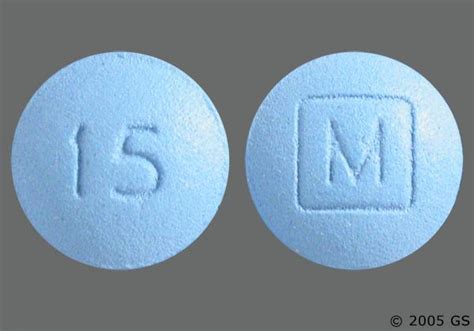 . . M 15 blue pill